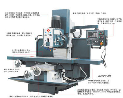 【本公司長期供應數控機床 數控加工中心 XG7140等各型號 歡迎選購】價格,廠家,圖片,其他金屬切削機床,滕州市泰達數控機床-